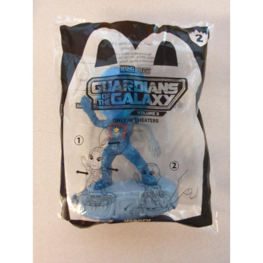 McDonald's‎ Guardians of the Galaxy Volume 3 Toy#2 Nebula & Box NIP 2023